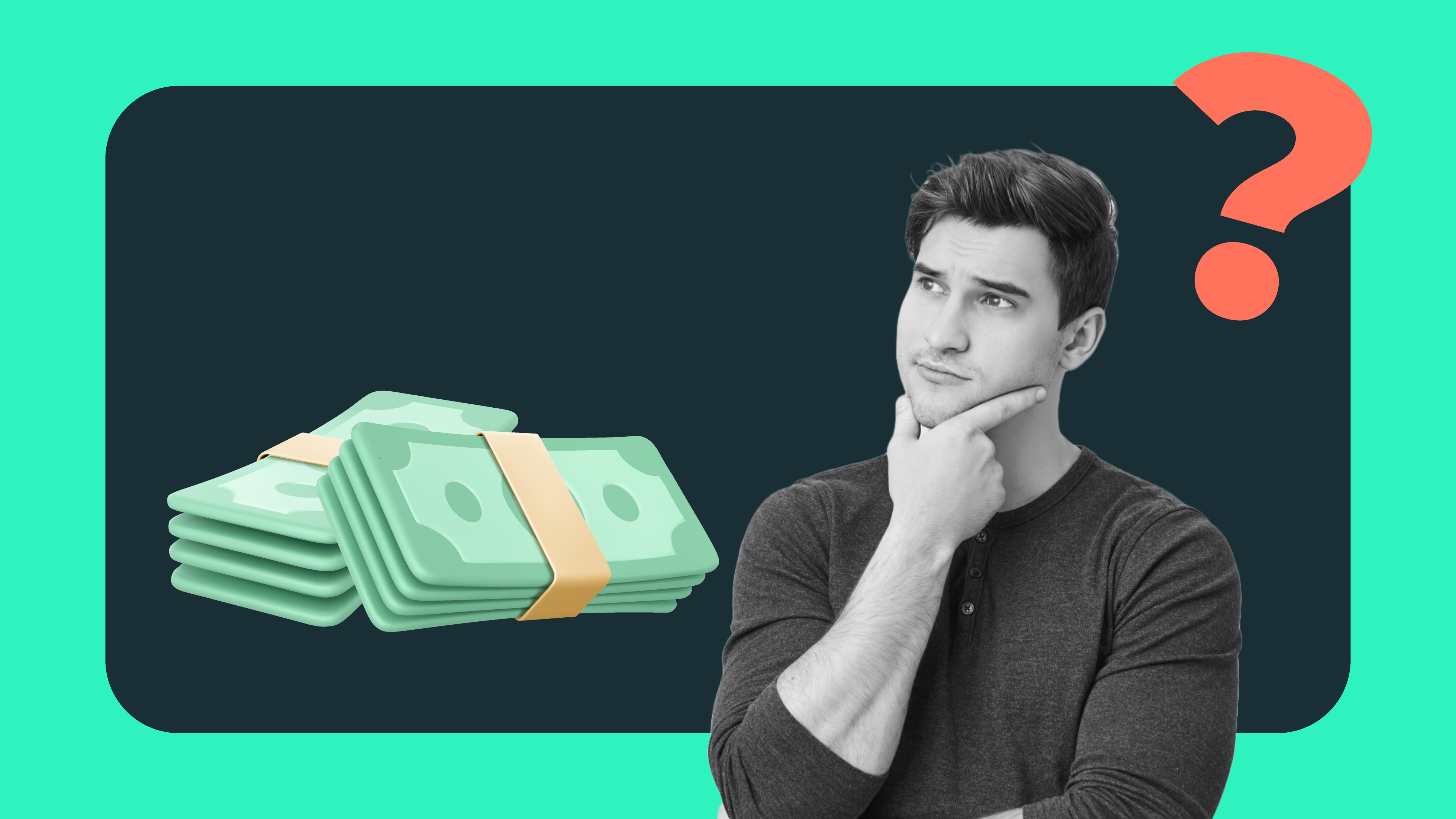 A podcaster considering how much money they might make from their side hustle